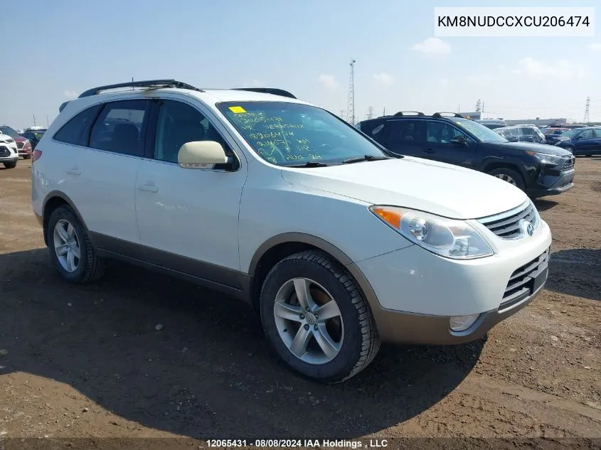 KM8NUDCCXCU206474 2012 Hyundai Veracruz Gls/Limited