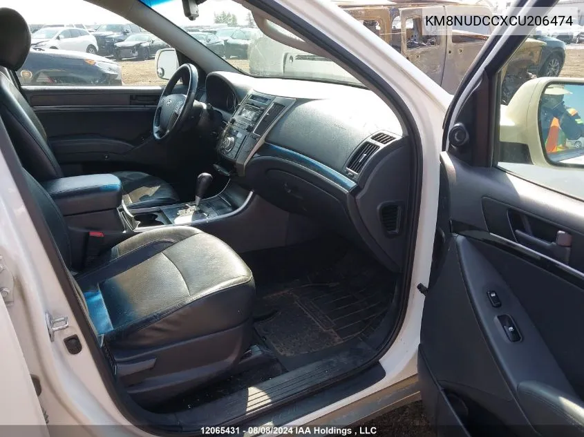 KM8NUDCCXCU206474 2012 Hyundai Veracruz Gls/Limited