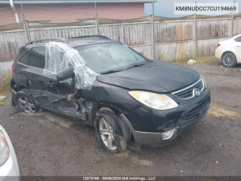 KM8NUDCC7CU194669 2012 Hyundai Veracruz