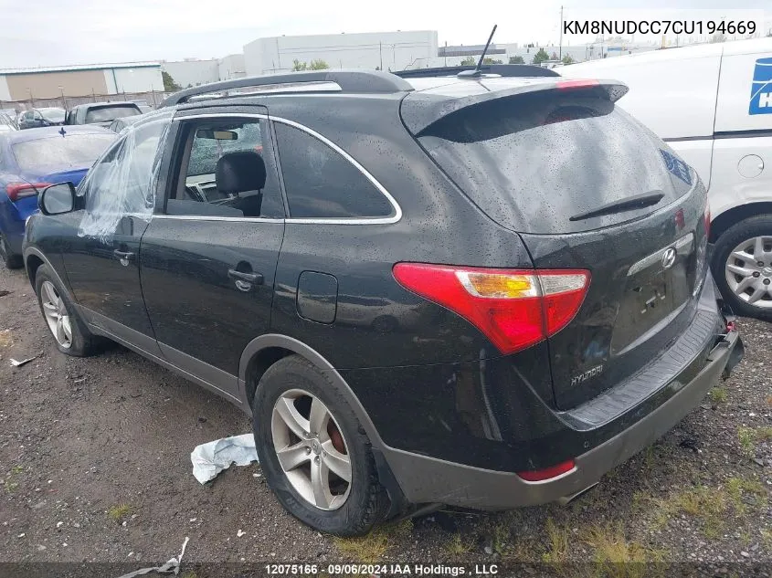 KM8NUDCC7CU194669 2012 Hyundai Veracruz