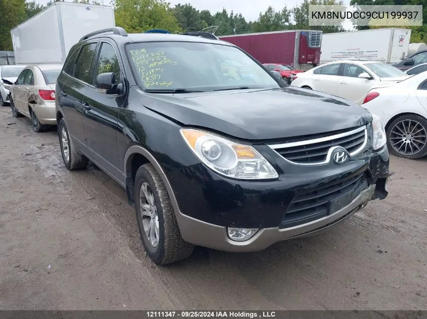 2012 Hyundai Veracruz Gls/Limited VIN: KM8NUDCC9CU199937 Lot: 12111347