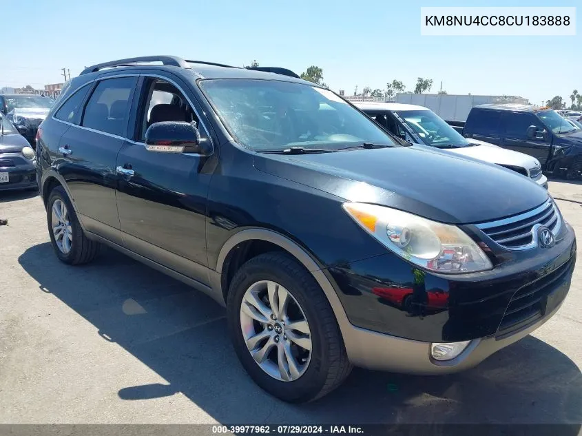 2012 Hyundai Veracruz Limited VIN: KM8NU4CC8CU183888 Lot: 39977962