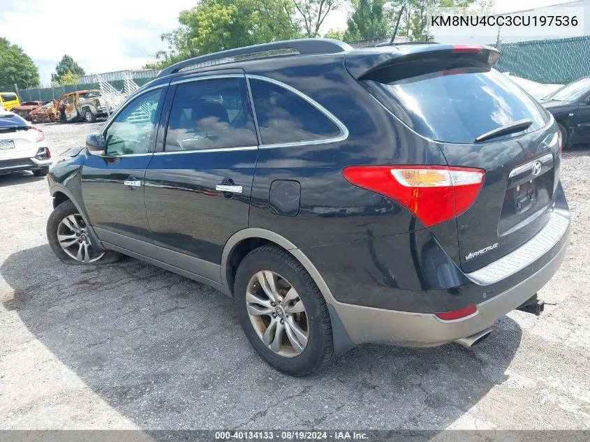 KM8NU4CC3CU197536 2012 Hyundai Veracruz Limited