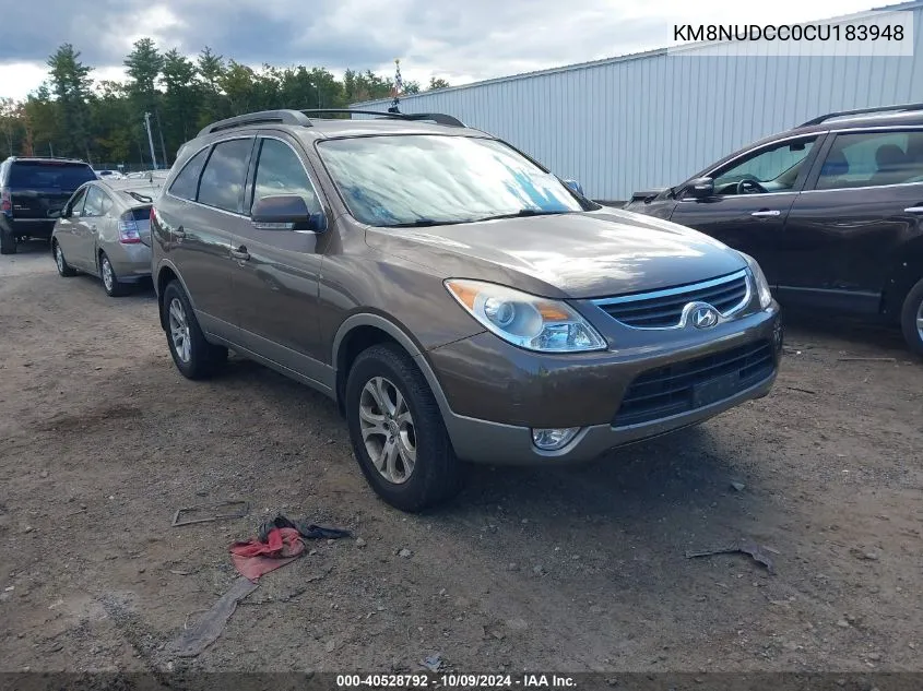 KM8NUDCC0CU183948 2012 Hyundai Veracruz Gls