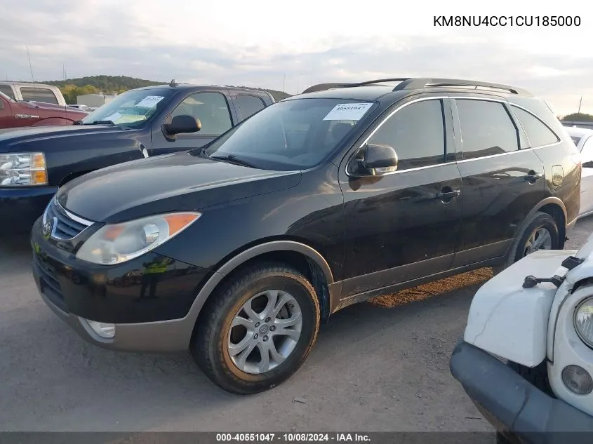 KM8NU4CC1CU185000 2012 Hyundai Veracruz Gls