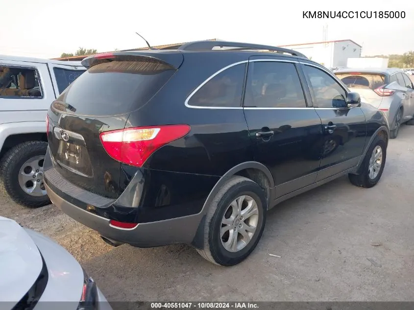 KM8NU4CC1CU185000 2012 Hyundai Veracruz Gls