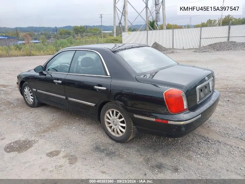 KMHFU45E15A397547 2005 Hyundai Xg 350