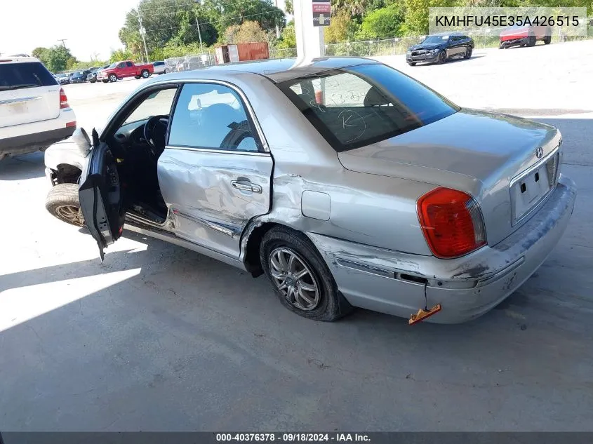 KMHFU45E35A426515 2005 Hyundai Xg 350