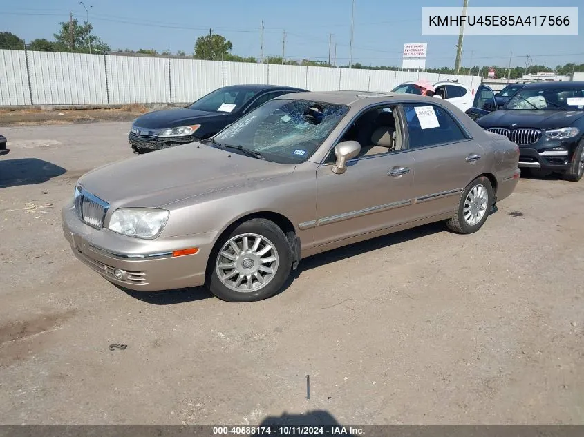 KMHFU45E85A417566 2005 Hyundai Xg350 L