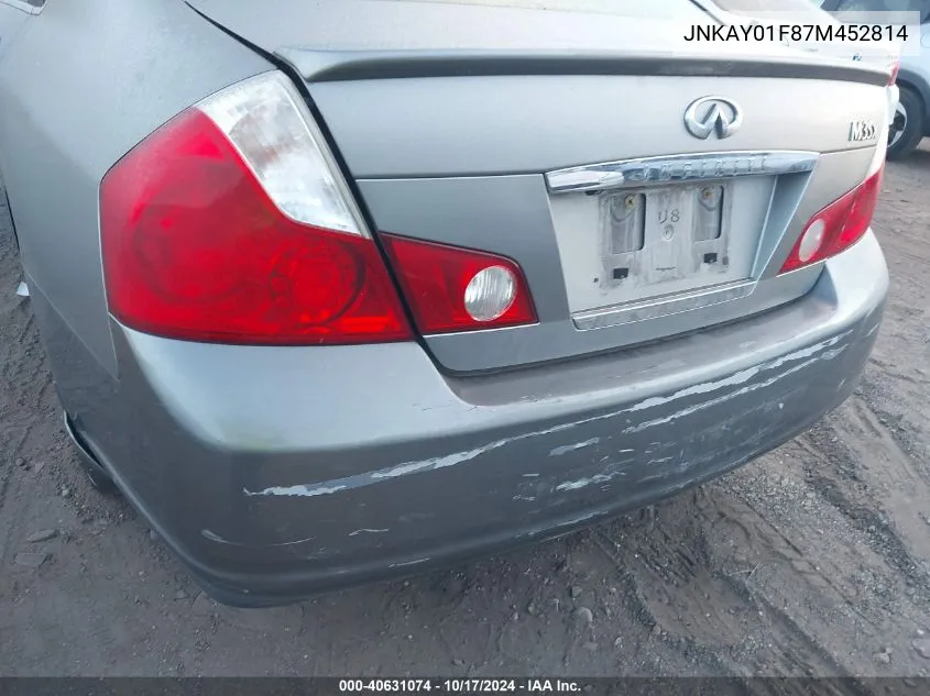 JNKAY01F87M452814 2007 Infiniti M35X