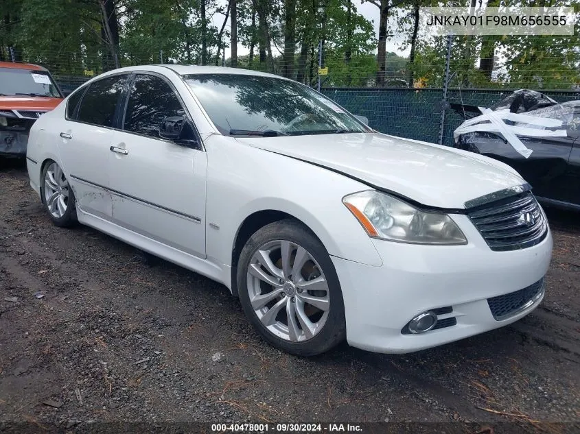 2008 Infiniti M35X VIN: JNKAY01F98M656555 Lot: 40478001