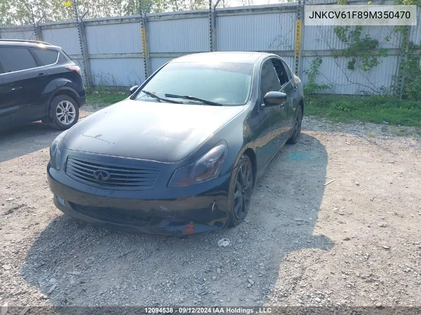 JNKCV61F89M350470 2009 Infiniti G37X