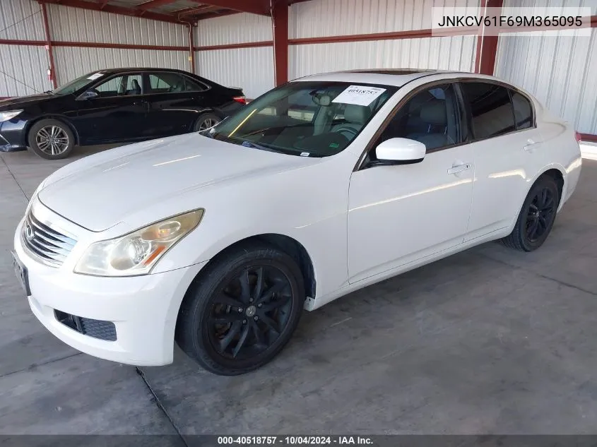 JNKCV61F69M365095 2009 Infiniti G37X