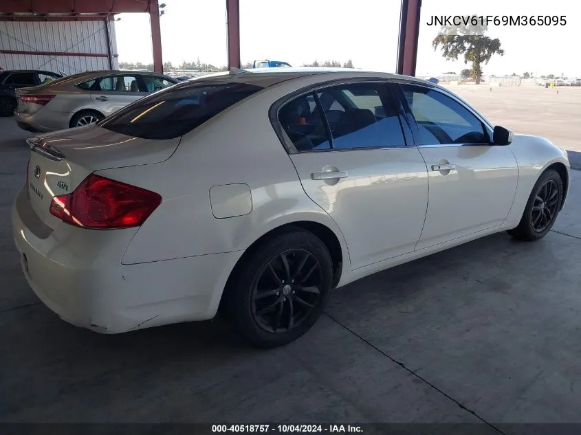 JNKCV61F69M365095 2009 Infiniti G37X