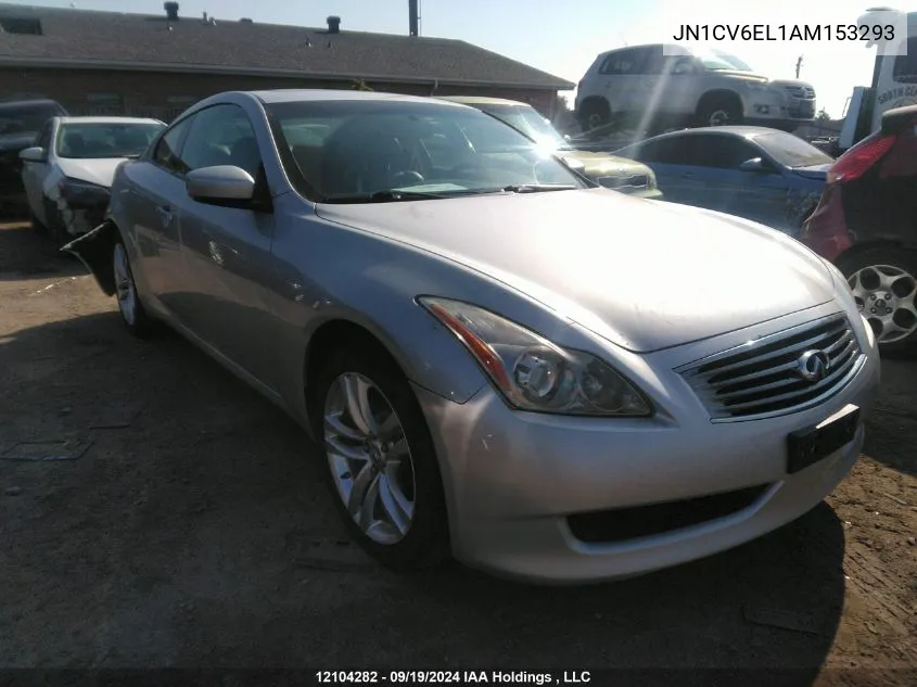 JN1CV6EL1AM153293 2010 Infiniti G37X