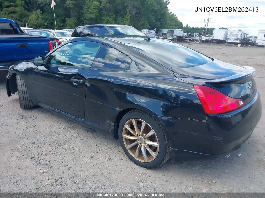 JN1CV6EL2BM262413 2011 Infiniti G37X