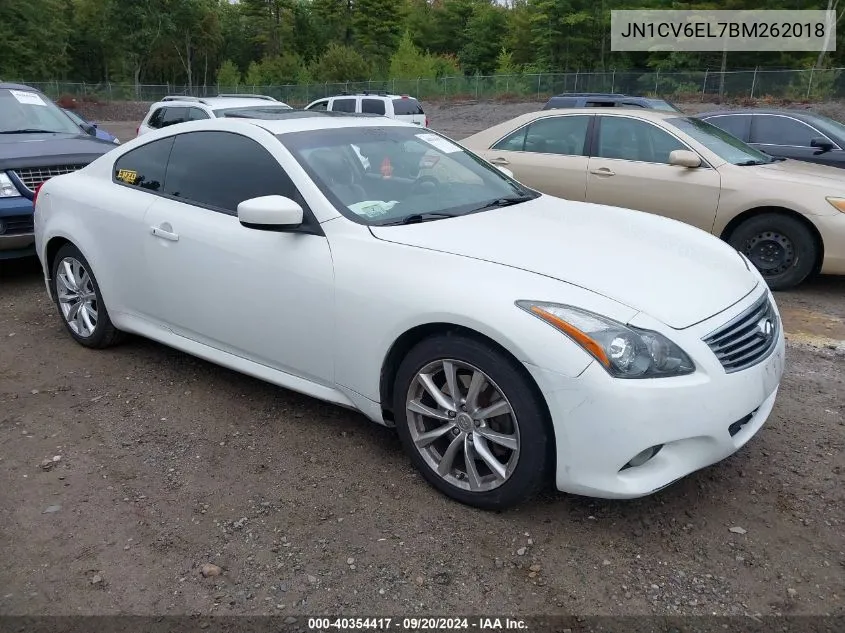 JN1CV6EL7BM262018 2011 Infiniti G37X