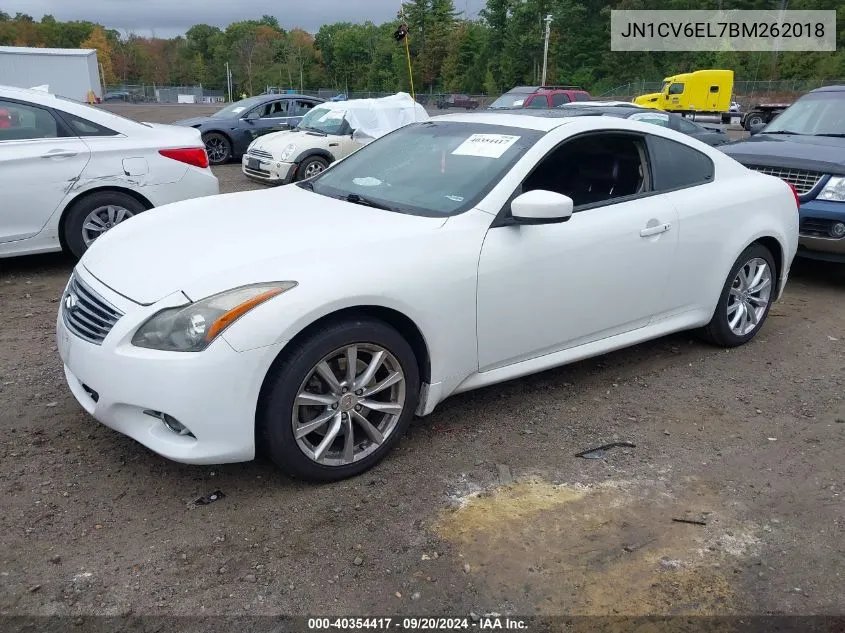 JN1CV6EL7BM262018 2011 Infiniti G37X