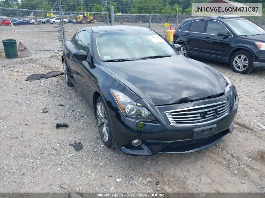 JN1CV6EL6CM471087 2012 Infiniti G37X