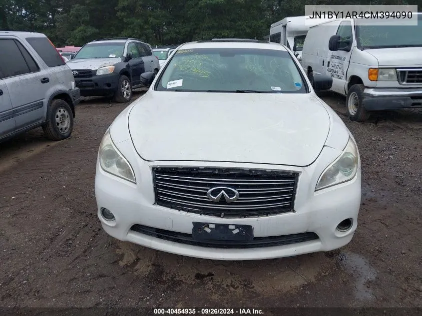 2012 Infiniti M37X VIN: JN1BY1AR4CM394090 Lot: 40454935