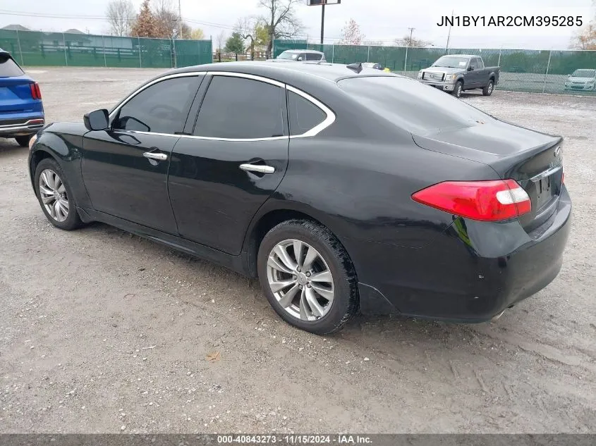 2012 Infiniti M37X VIN: JN1BY1AR2CM395285 Lot: 40843273