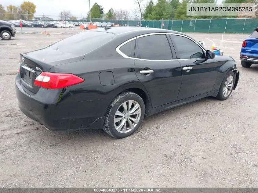 2012 Infiniti M37X VIN: JN1BY1AR2CM395285 Lot: 40843273