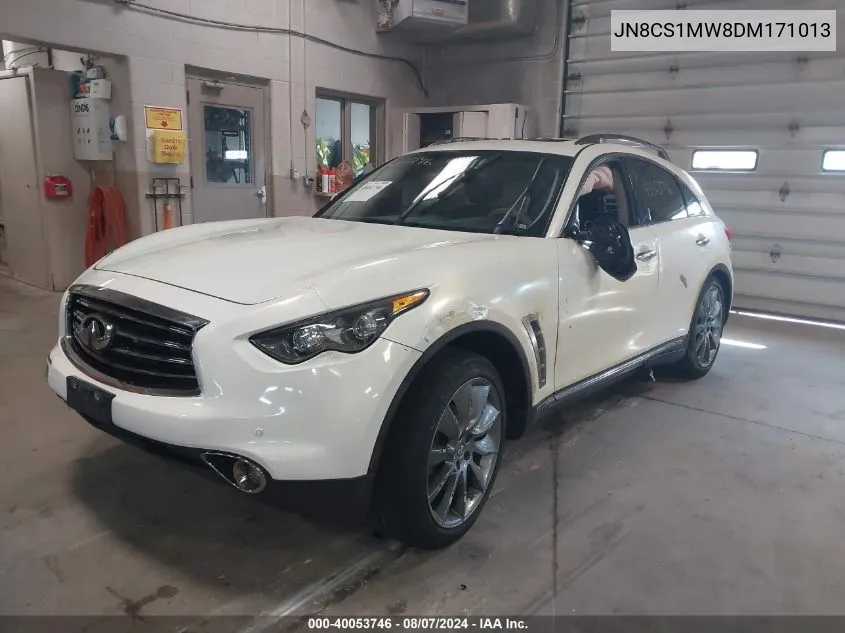 2013 Infiniti Fx37 Limited Edition VIN: JN8CS1MW8DM171013 Lot: 40053746