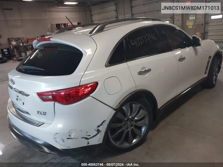 JN8CS1MW8DM171013 2013 Infiniti Fx37 Limited Edition