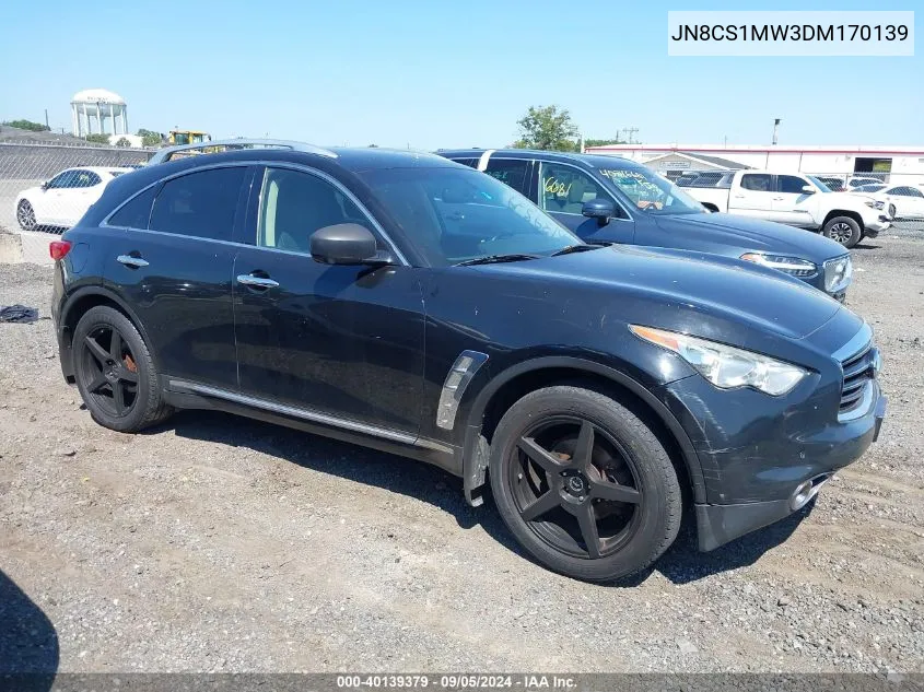 JN8CS1MW3DM170139 2013 Infiniti Fx37