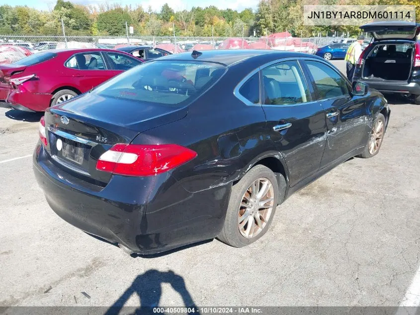 2013 Infiniti M37X VIN: JN1BY1AR8DM601114 Lot: 40509804