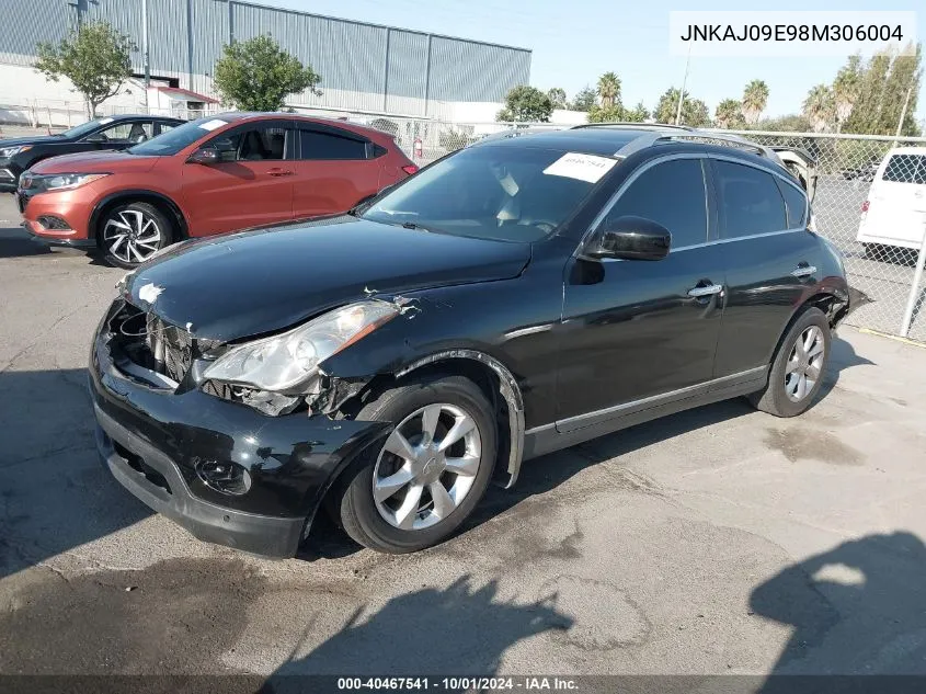 2008 Infiniti Ex35 Journey VIN: JNKAJ09E98M306004 Lot: 40467541