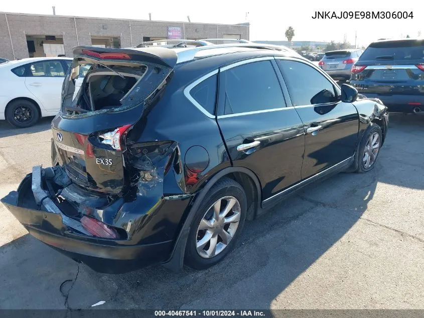 2008 Infiniti Ex35 Journey VIN: JNKAJ09E98M306004 Lot: 40467541