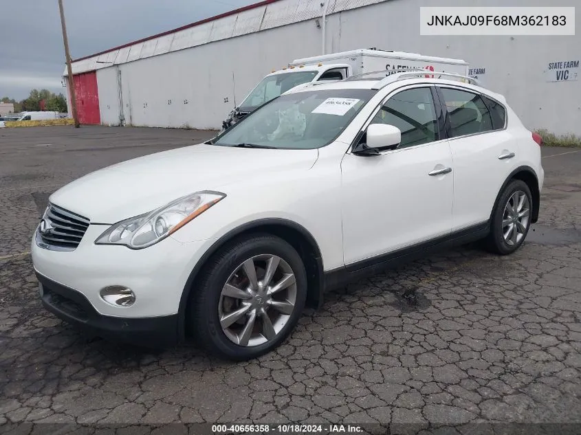 2008 Infiniti Ex35 Journey VIN: JNKAJ09F68M362183 Lot: 40656358