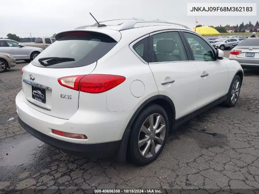 2008 Infiniti Ex35 Journey VIN: JNKAJ09F68M362183 Lot: 40656358