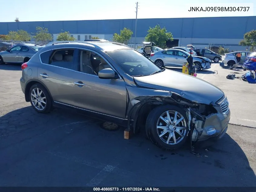 2008 Infiniti Ex35 Journey VIN: JNKAJ09E98M304737 Lot: 40805773