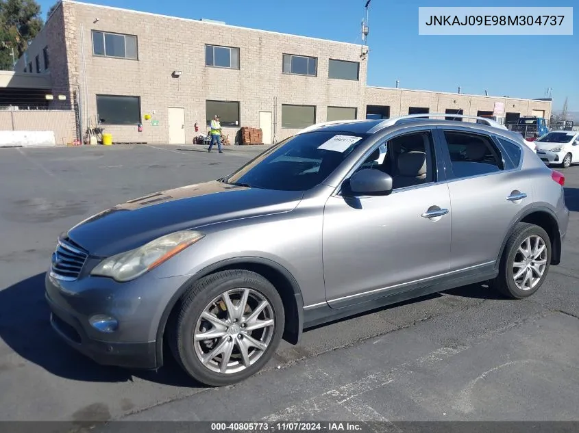 2008 Infiniti Ex35 Journey VIN: JNKAJ09E98M304737 Lot: 40805773