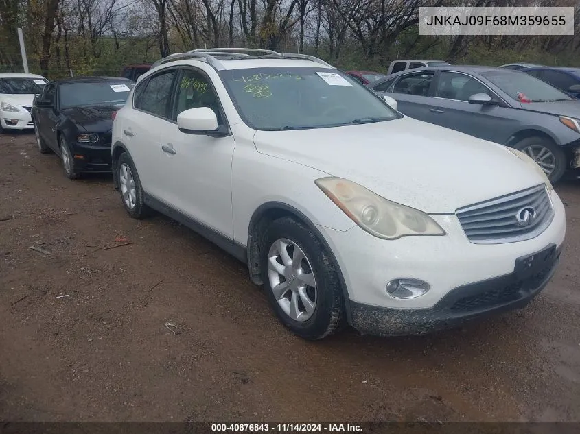 2008 Infiniti Ex35 Journey VIN: JNKAJ09F68M359655 Lot: 40876843