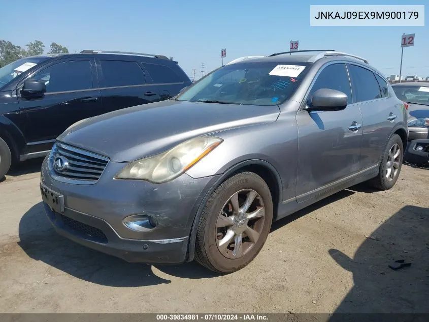 2009 Infiniti Ex35 Journey VIN: JNKAJ09EX9M900179 Lot: 39834981