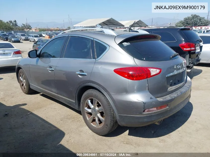 2009 Infiniti Ex35 Journey VIN: JNKAJ09EX9M900179 Lot: 39834981