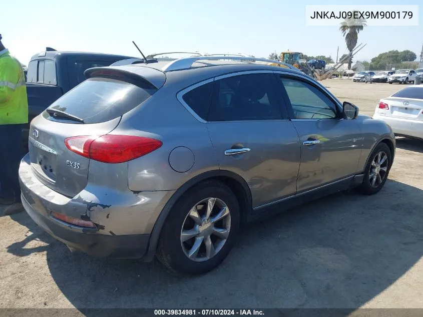 2009 Infiniti Ex35 Journey VIN: JNKAJ09EX9M900179 Lot: 39834981