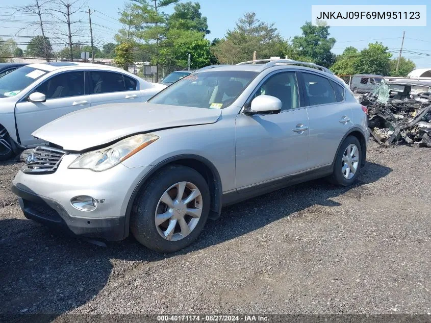 2009 Infiniti Ex35 Journey VIN: JNKAJ09F69M951123 Lot: 40171174