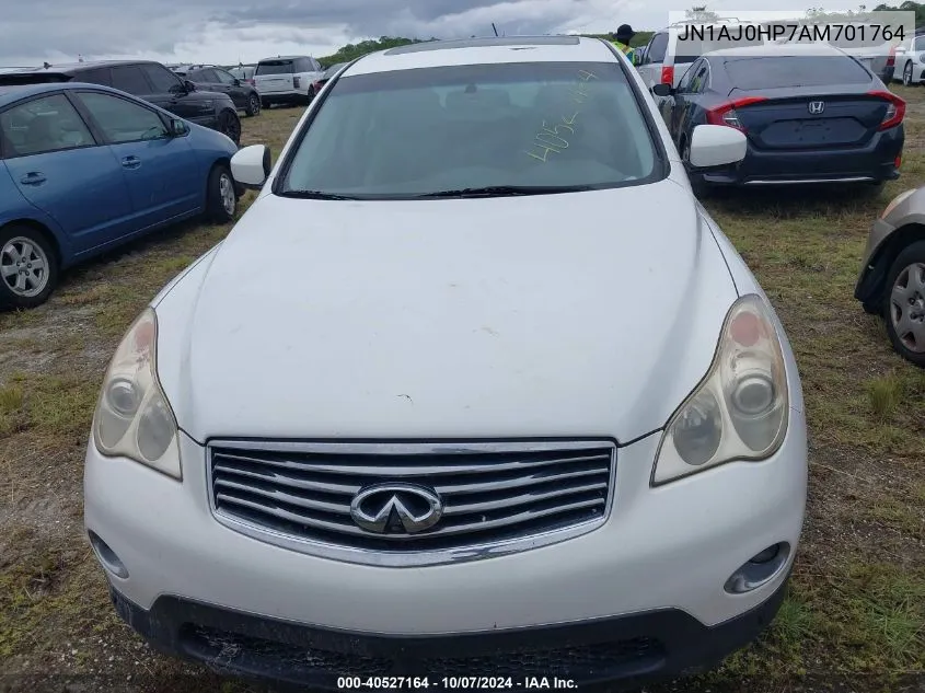 2010 Infiniti Ex35 Journey VIN: JN1AJ0HP7AM701764 Lot: 40527164