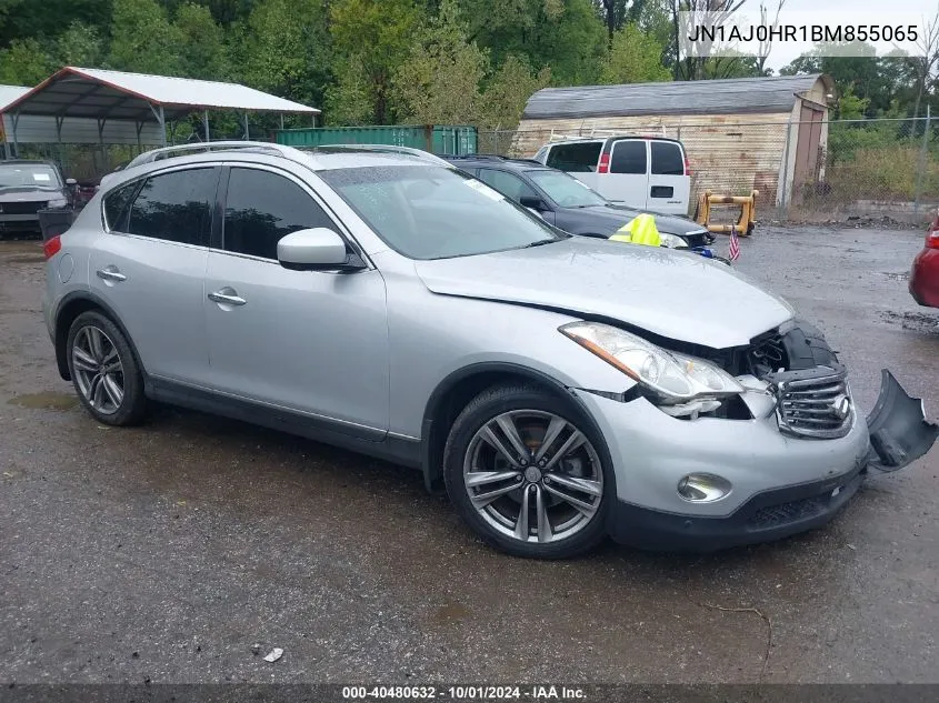 2011 Infiniti Ex35 Journey VIN: JN1AJ0HR1BM855065 Lot: 40480632