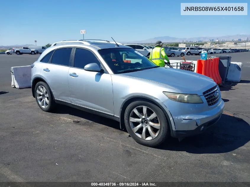 JNRBS08W65X401658 2005 Infiniti Fx45