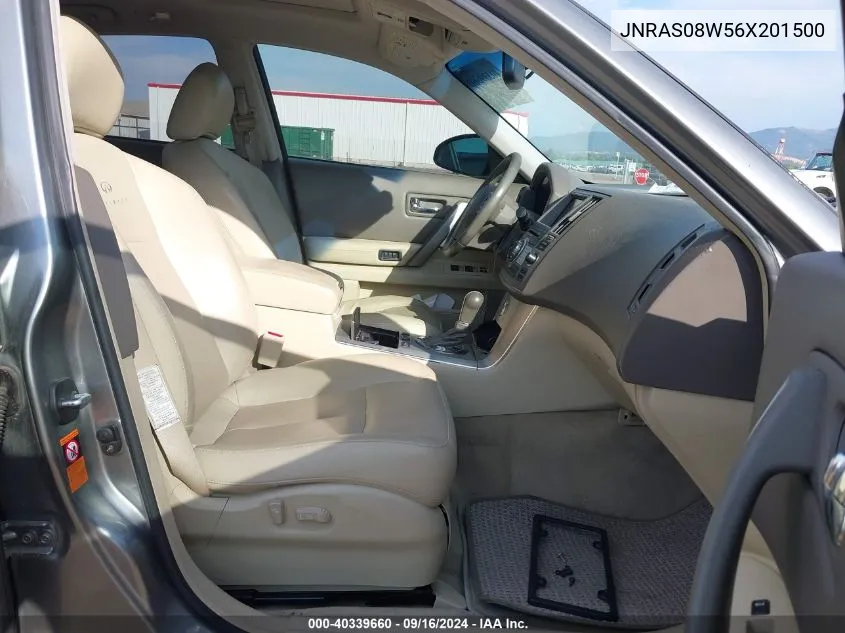 JNRAS08W56X201500 2006 Infiniti Fx35