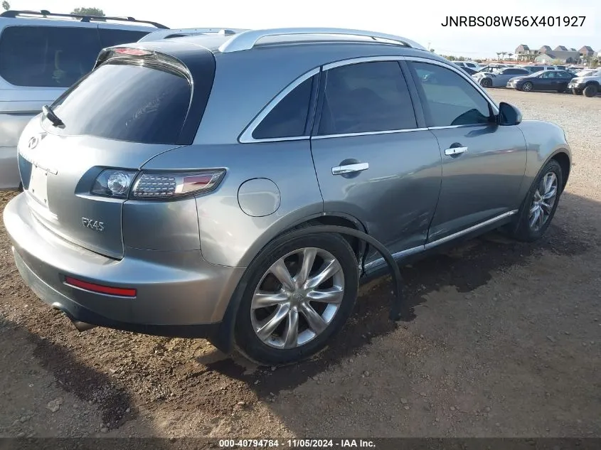 JNRBS08W56X401927 2006 Infiniti Fx45