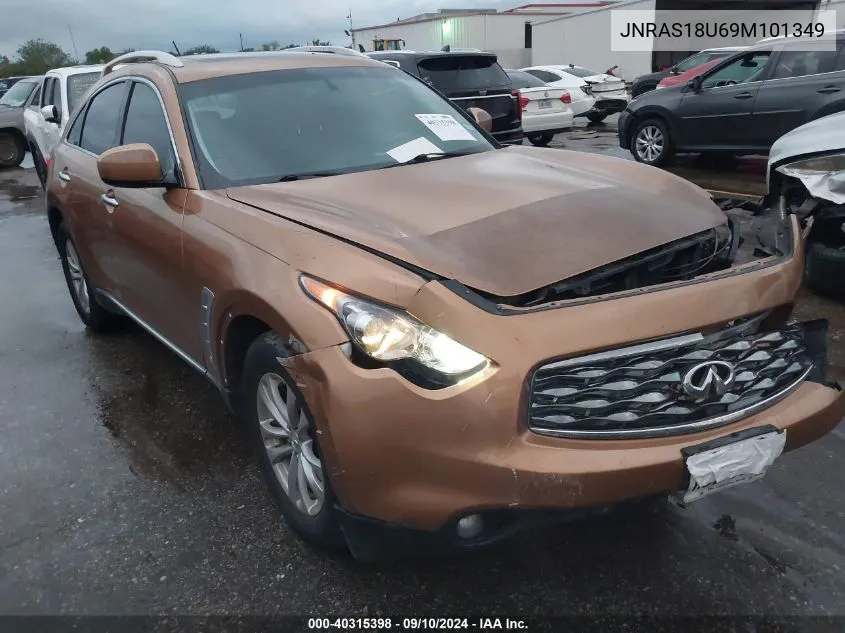 JNRAS18U69M101349 2009 Infiniti Fx35