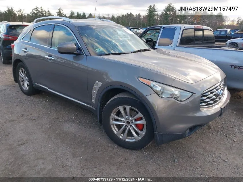 2009 Infiniti Fx35 VIN: JNRAS18W29M157497 Lot: 40799729