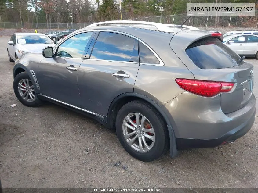 2009 Infiniti Fx35 VIN: JNRAS18W29M157497 Lot: 40799729