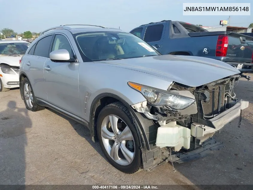 2010 Infiniti Fx35 VIN: JN8AS1MW1AM856148 Lot: 40417106